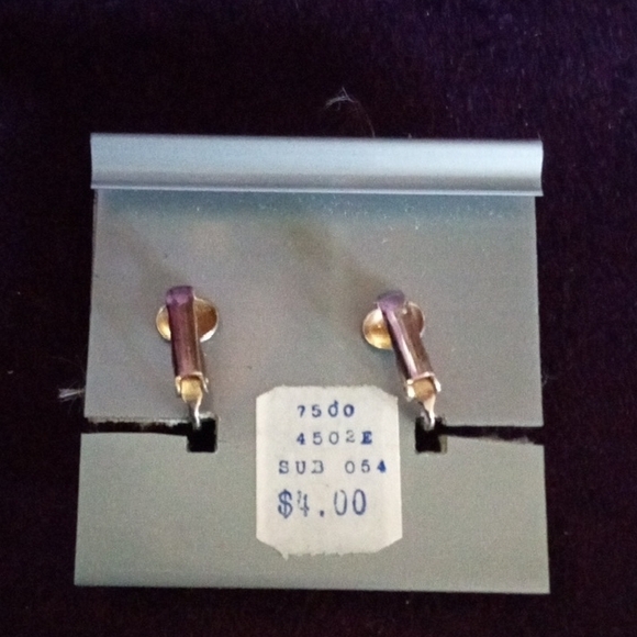 Laguna Blue Vintage Earrings - Picture 3 of 4